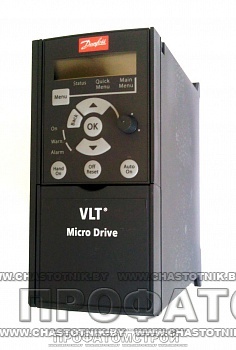 Частотный преобразователь Danfoss VLT Micro Drive FC51, 0,75кВт, 2,2А, 380В, 3ф
