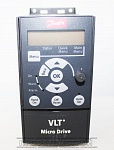Частотный преобразователь (частотник) Danfoss VLT Micro Drive FC51, 0,75кВт, 4,2А, 220 В, 1 ф