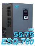 Частотный преобразователь ESQ 760, 55/75кВт, 112А/150А, 380В-480В