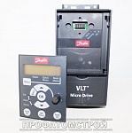 Частотный преобразователь (частотник) Danfoss VLT Micro Drive FC51, 0,18кВт, 1,2А, 220В, 1ф